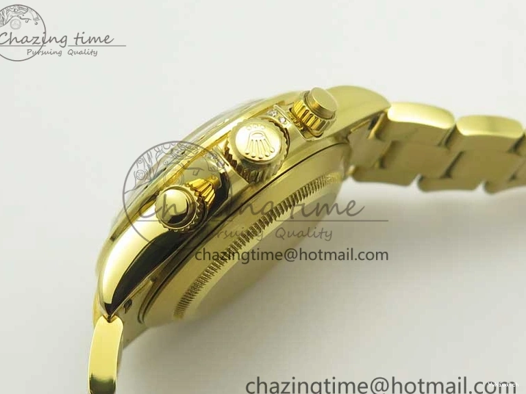 Edition Crystal Best BLF Bracelet on Black Dial YG YG Rainbow Daytona A4130 116589RBOW 0316